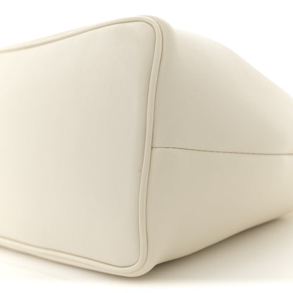 Jacquemus Lambskin Le Calino Ring Top Handle Bag Light Ivory 10 of 10