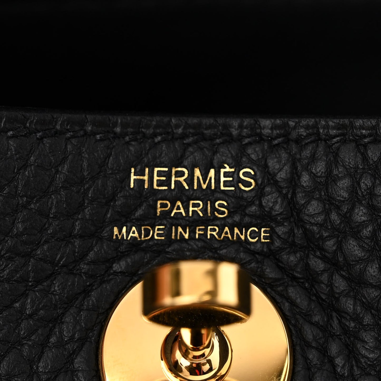 Taurillon Clemence Mini Lindy 20 Black