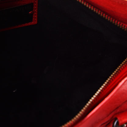 Balenciaga Agneau Classic Hardware First Coquelicot 9 of 12