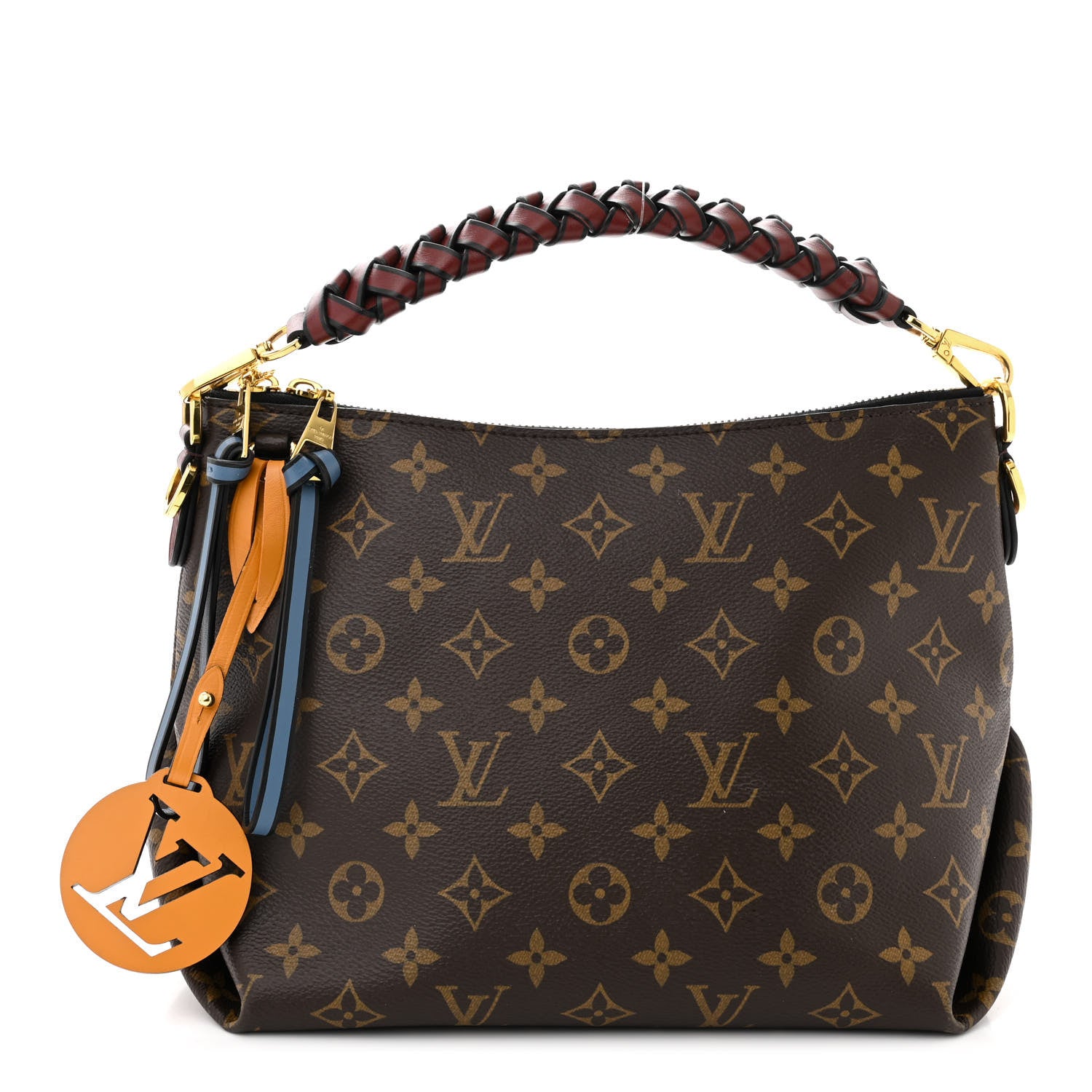 Louis Vuitton Monogram Beaubourg Hobo Mini Bordeaux Red Peach Safran 1 of 10