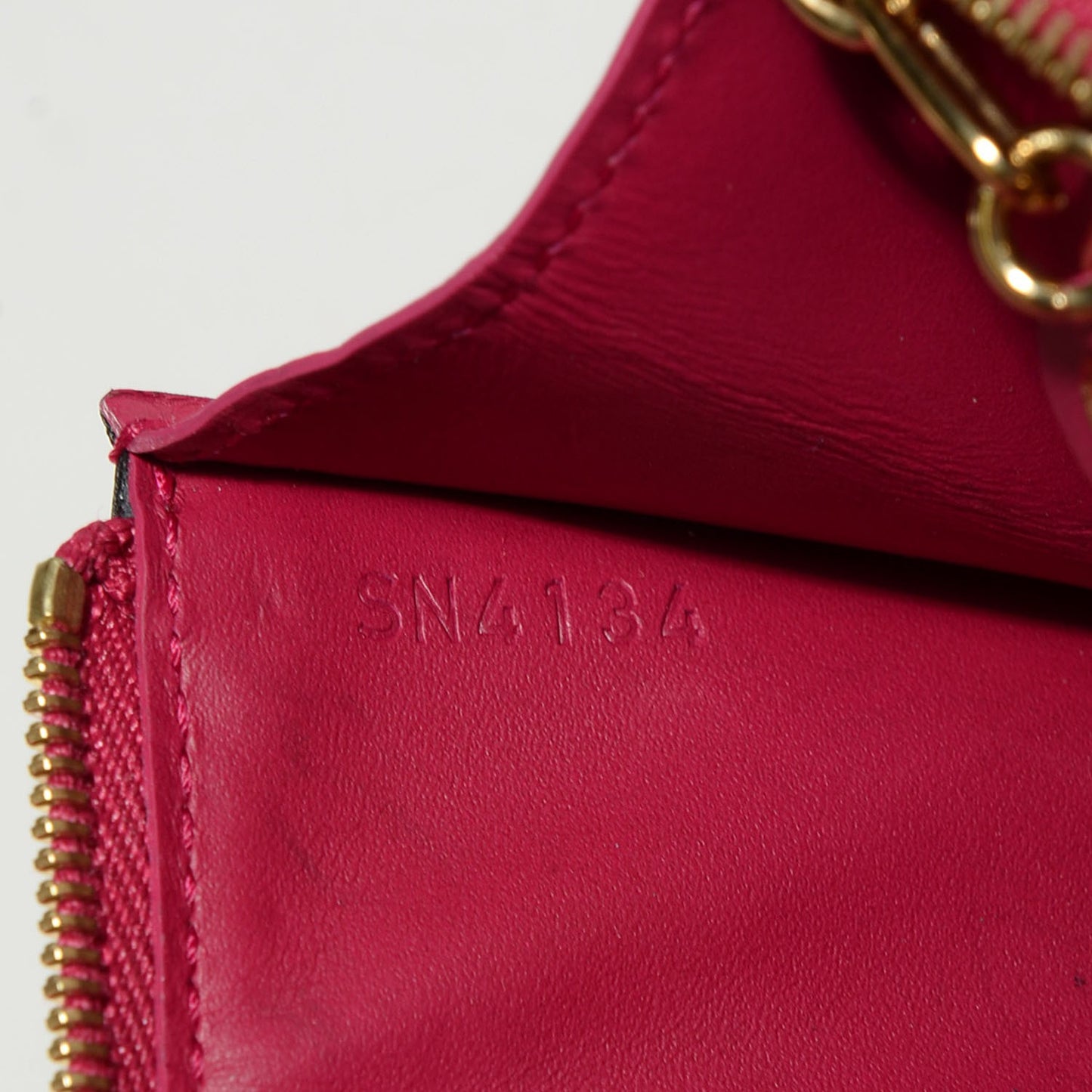 Vernis Key Pouch Rose Indien