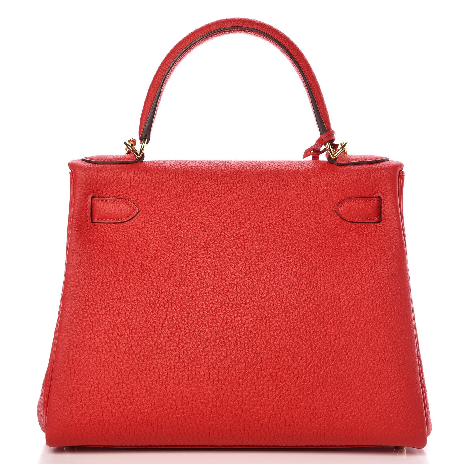 Hermes Togo Kelly Retourne 28 Rouge De Coeur 4 of 41