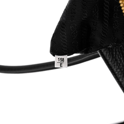 Prada Vitello Daino Tote Black 8 of 11