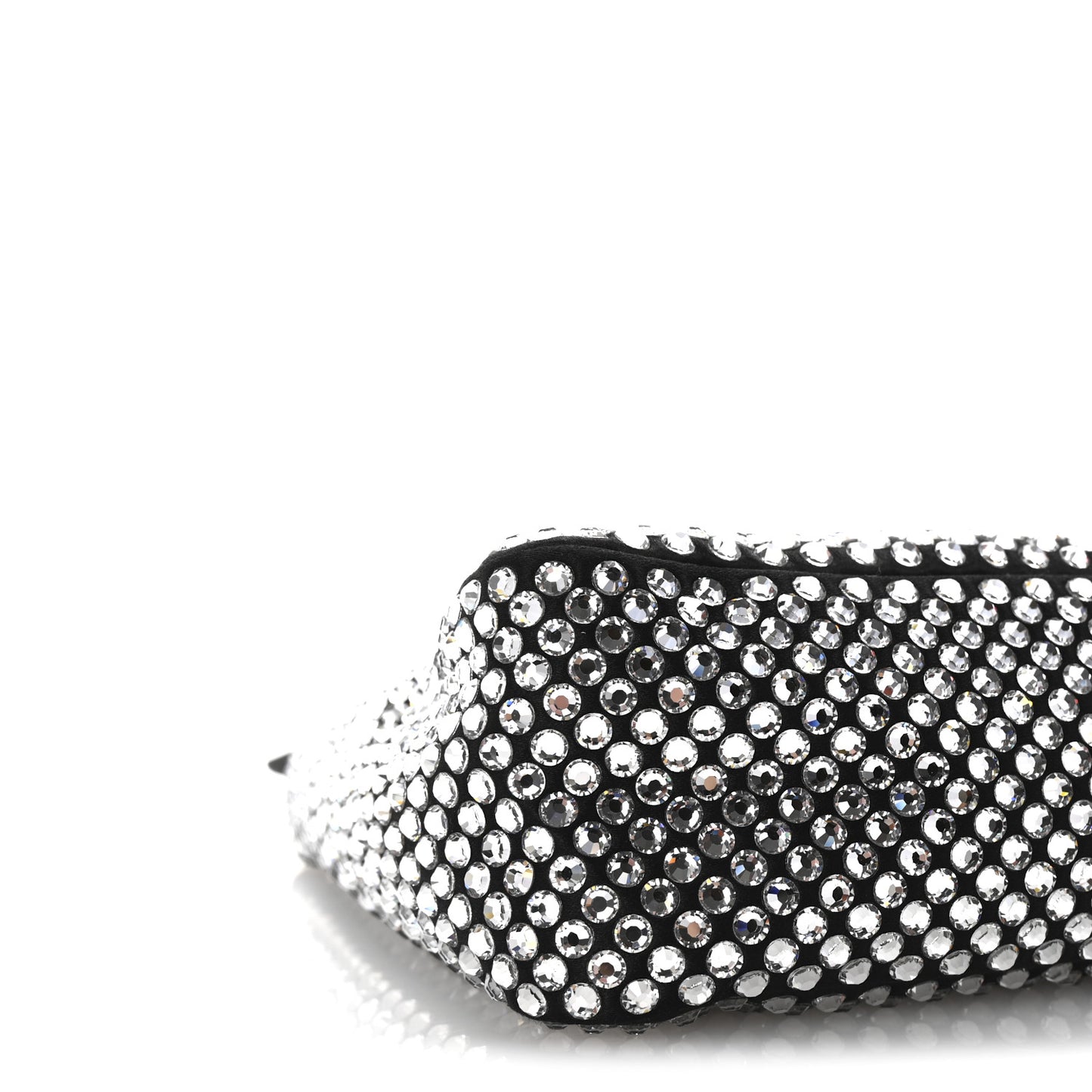 Satin Crystal Mini Re-Edition 2000 Bag Cristal