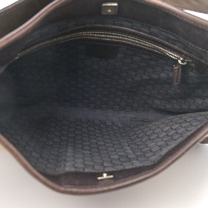 Gucci Canvas Web GG Shoulder Bag Brown 4 of 11