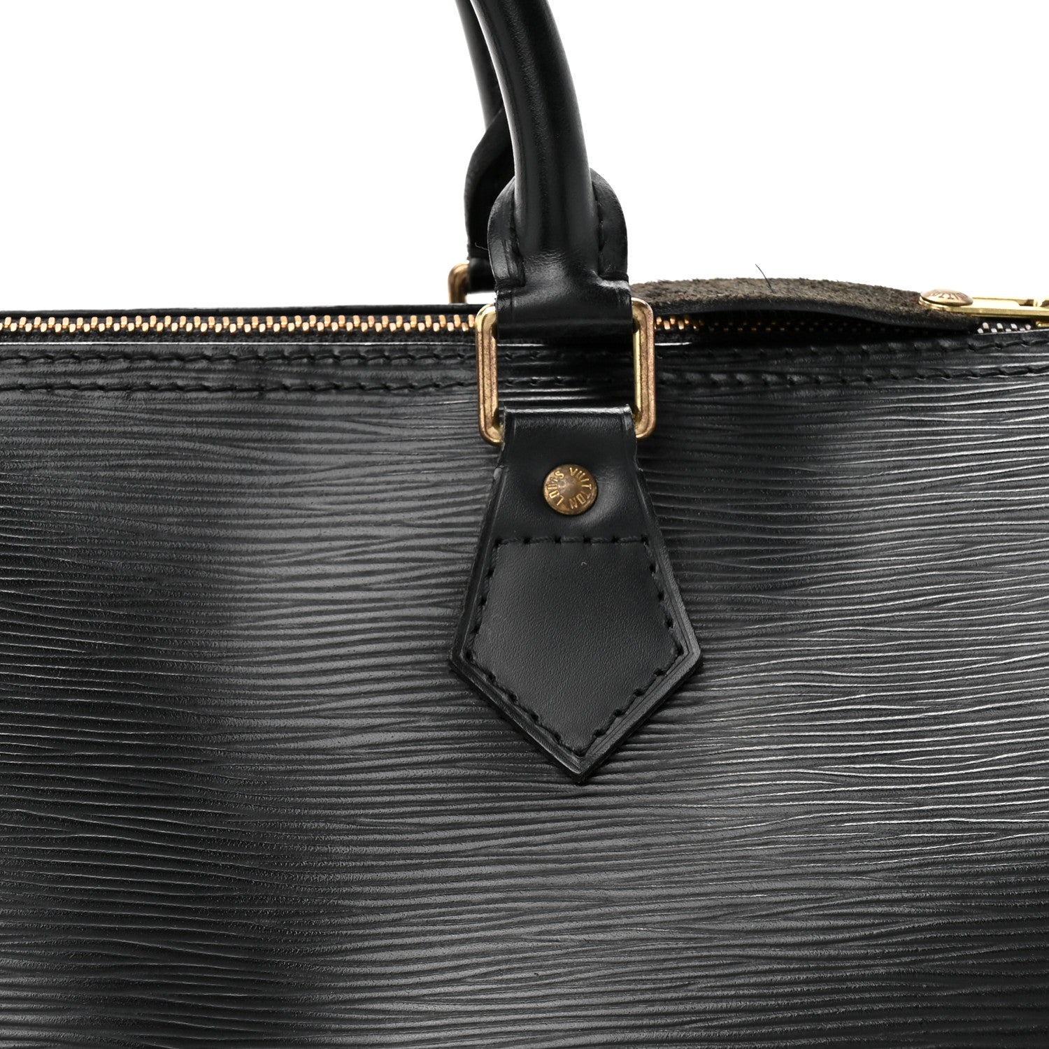Louis Vuitton Epi Speedy 30 Black 7 of 11