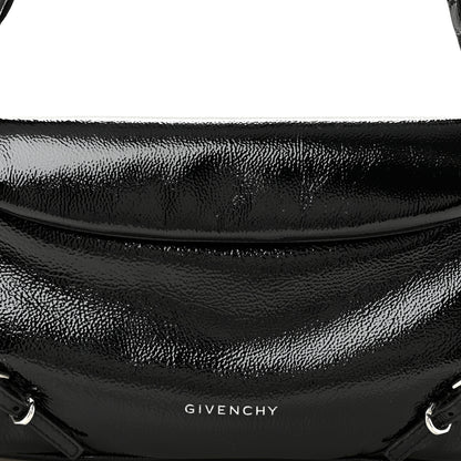 Givenchy Patent Calfskin Small P'tit Voyou Shoulder Bag Black 9 of 14