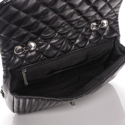 Chanel Lambskin Quilted Jumbo Paris Dallas Single Flap Black 8 of 8