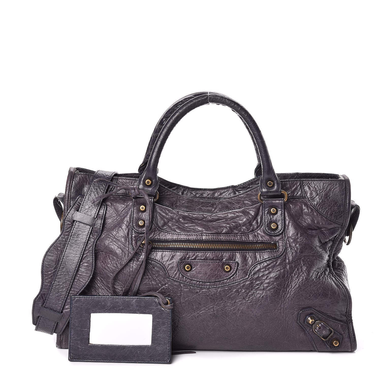 Balenciaga Chevre Classic Hardware City Encre 1 of 13