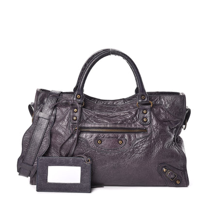 Balenciaga Chevre Classic Hardware City Encre 1 of 13