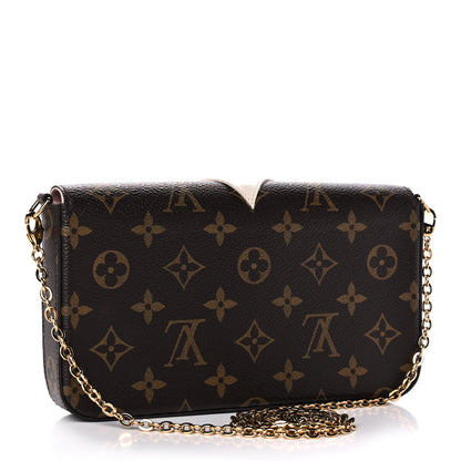 Louis Vuitton Monogram Lovely Birds Pochette Felicie Chain Wallet 4 of 19