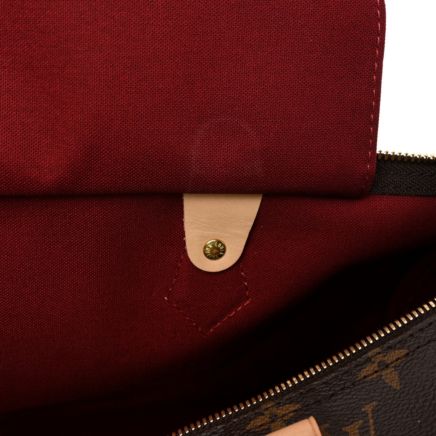 Louis Vuitton Monogram My LV Heritage Speedy Bandouliere 40 Bordeaux White 5 of 9