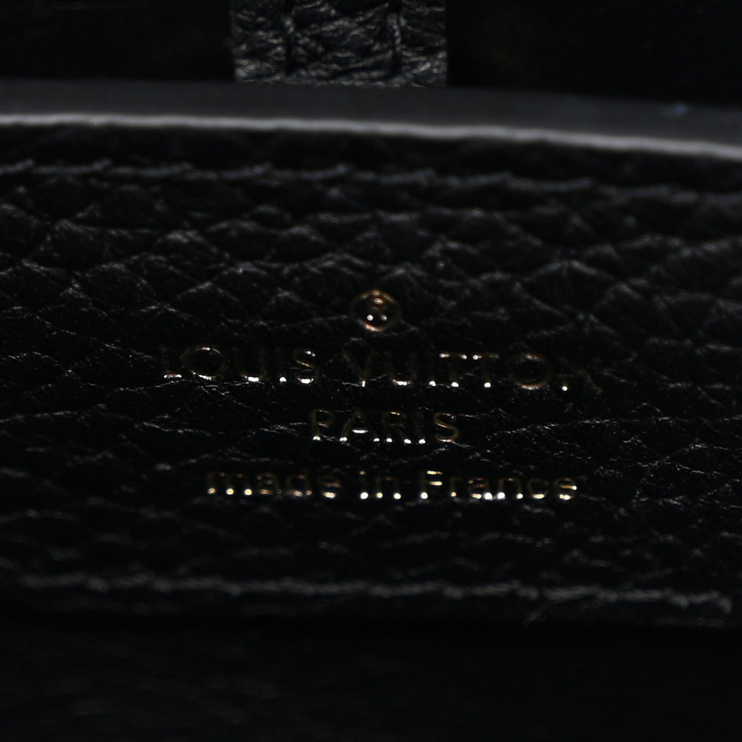 Taurillon Capucines MM Black Blue White