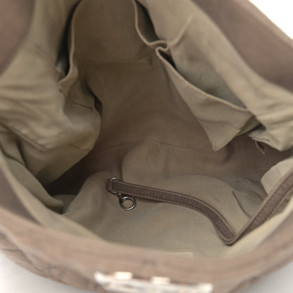 Chanel Washed Lambskin Chain Around Hobo Taupe 5 of 11