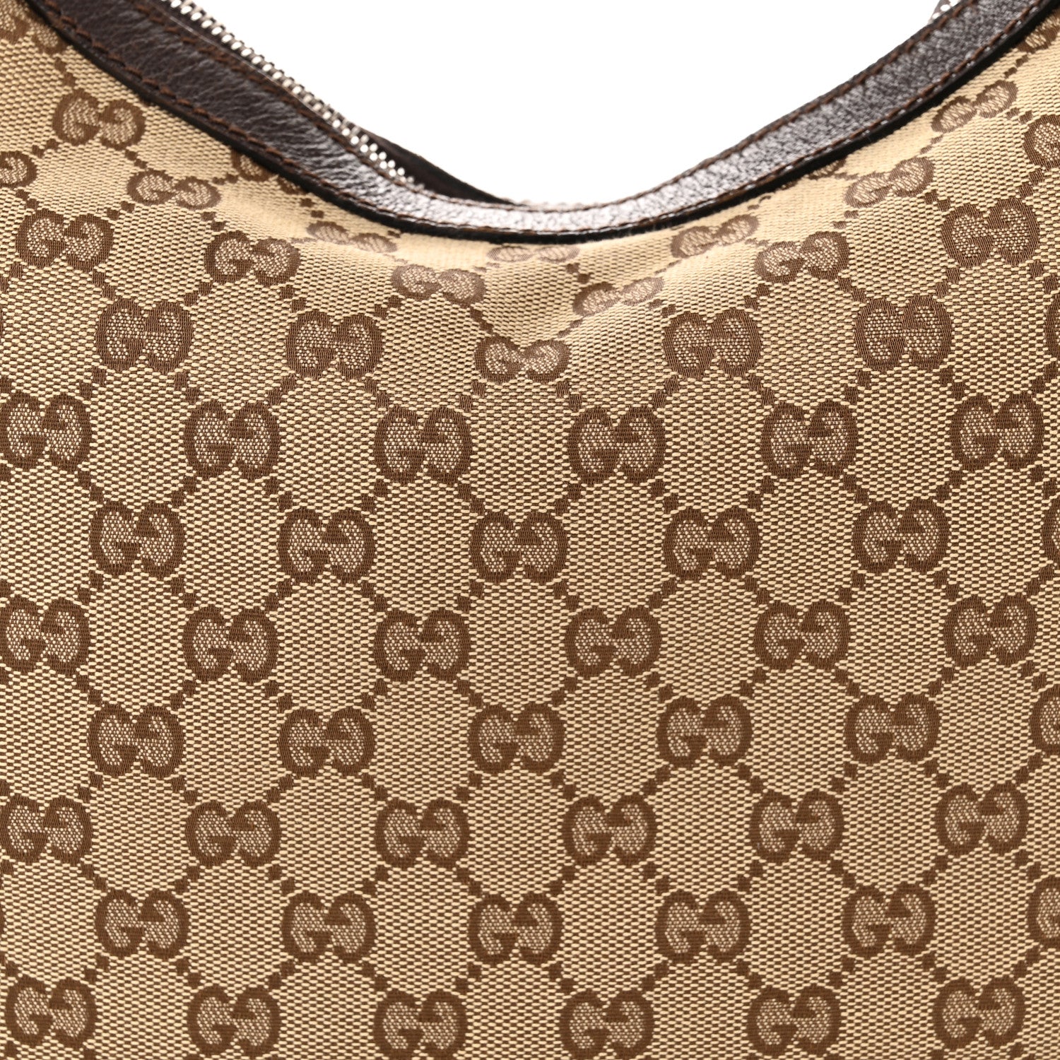 Gucci Monogram Medium Pop Hobo Dark Brown 8 of 16