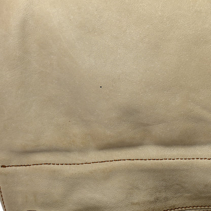 Christian Dior Calfskin Medium Gaucho Double Saddle Bag Ivory 15 of 15