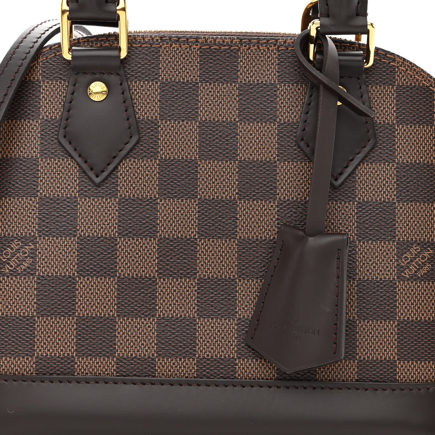 Louis Vuitton Damier Ebene Alma BB 8 of 11