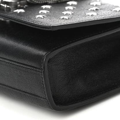 Saint Laurent Calfskin Star Studded Medium Classic Monogram Kate Tassel Satchel Black 9 of 12