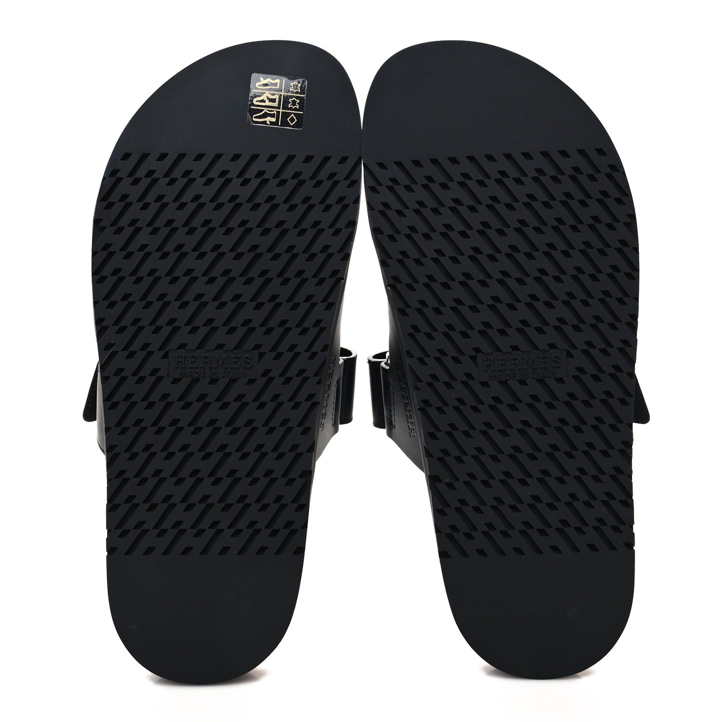 Calfskin Womens Chypre Sandals 39 Black