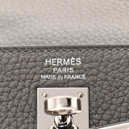 Hermes Togo Kelly Retourne 25 Etain 6 of 12