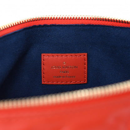 Louis Vuitton Lambskin Embossed Monogram Coussin PM Red 6 of 12