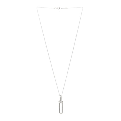Tiffany Sterling Silver HardWear Link Pendant Necklace 3 of 4