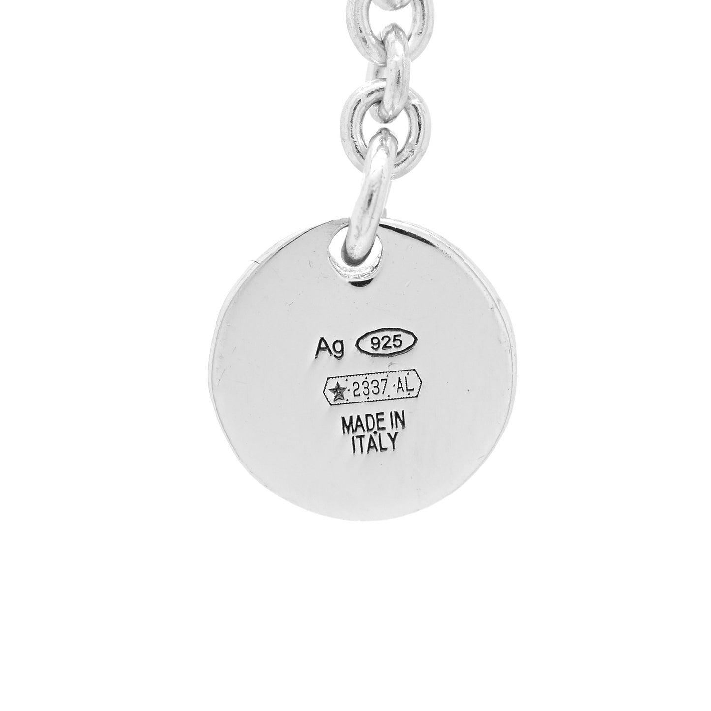 Sterling Silver Ceramic Save The Children Pendant Necklace