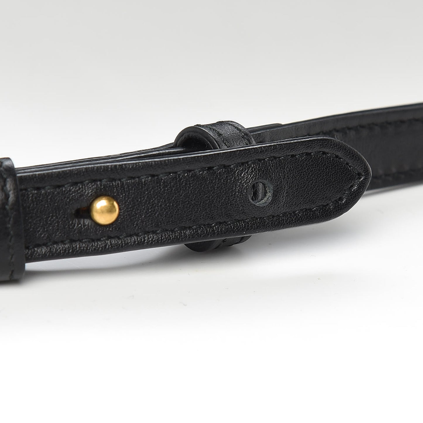 Calfskin Matelasse Small GG Marmont Chain Shoulder Bag Black