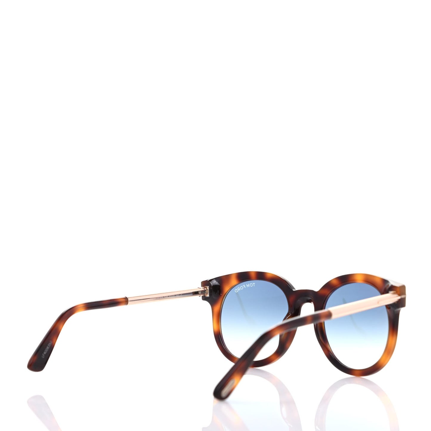 Janina Round Sunglasses TF435 Tortoise