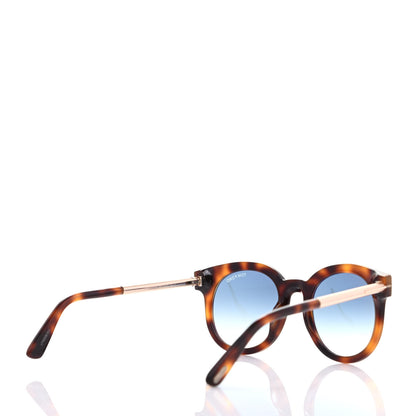Tom Ford Janina Round Sunglasses TF435 Tortoise 4 of 8