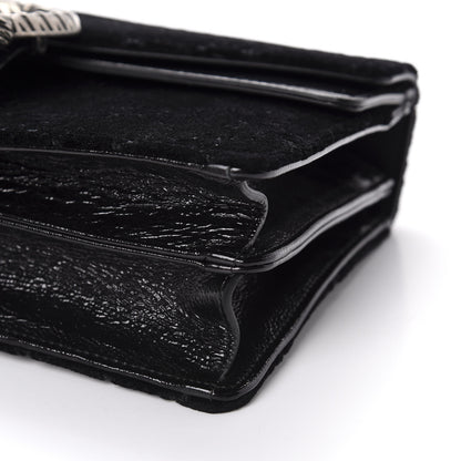 Gucci Velvet GG Monogram Small Dionysus Shoulder Bag Black 7 of 10