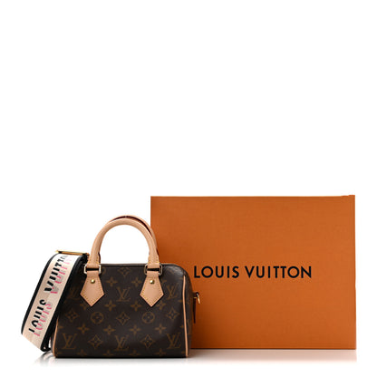 Louis Vuitton Monogram Speedy Bandouliere 20 Black 11 of 11