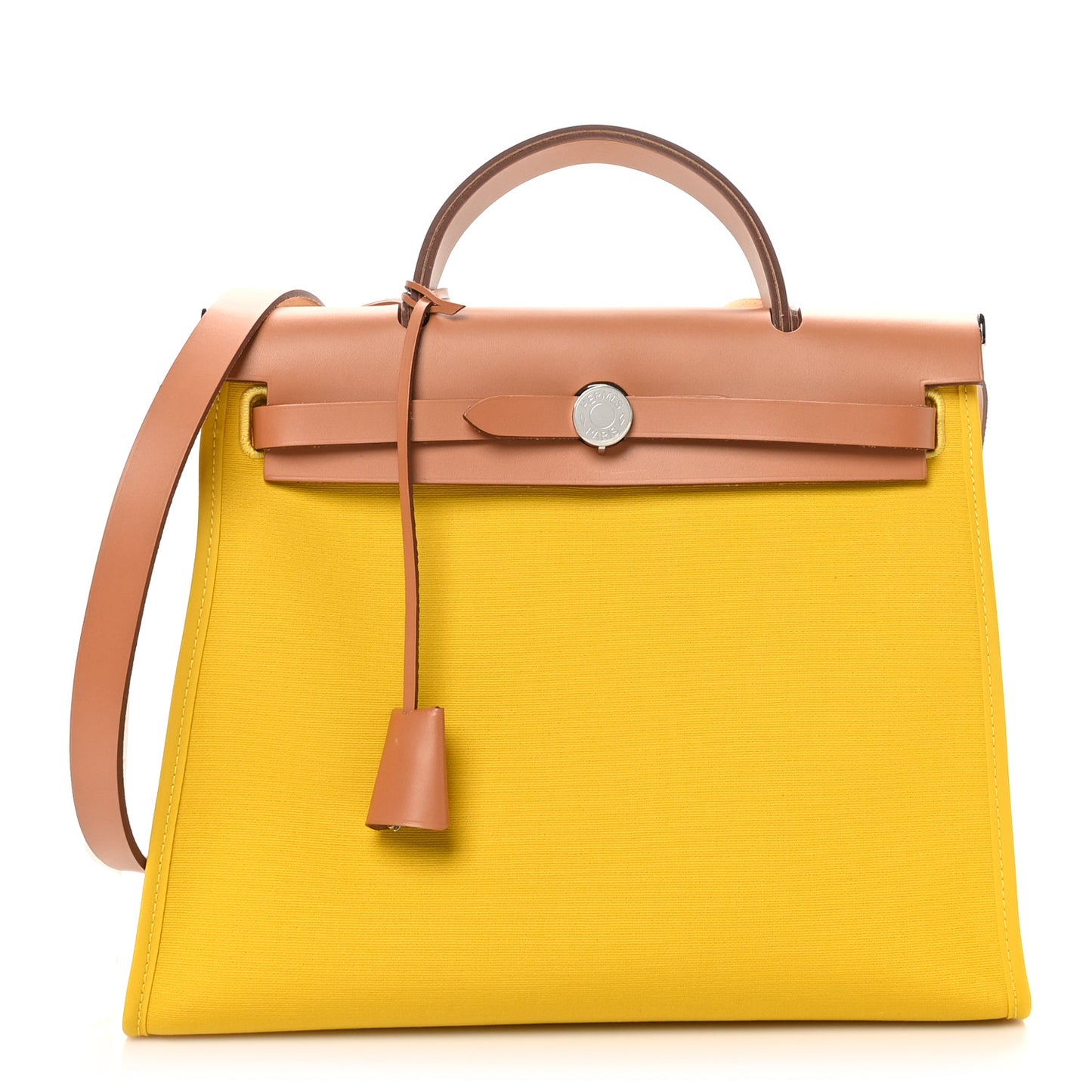 Military Vache Hunter Toile Herbag Zip 31 Natural Jaune De Naples