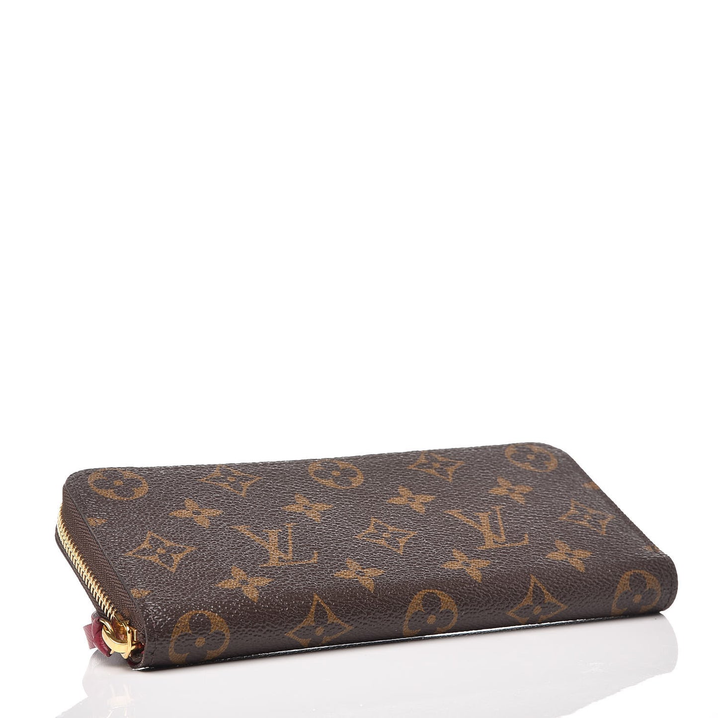 Monogram Clemence Wallet Fuchsia
