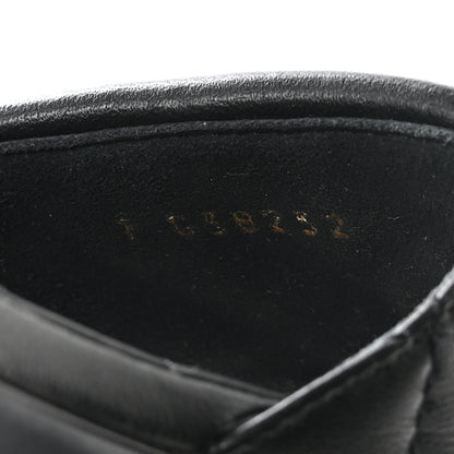 Chanel Lambskin Quilted CC Turnlock Sandals 36 Black 8 of 9