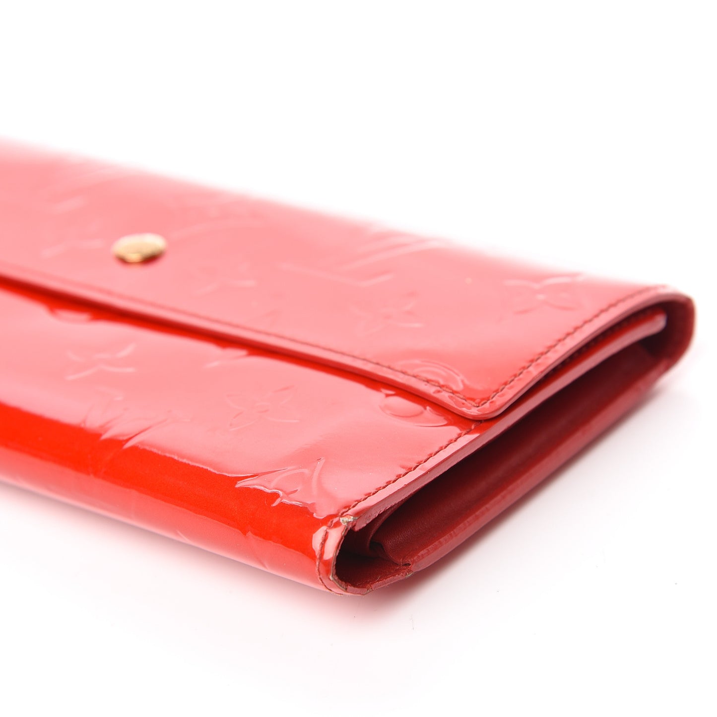 Vernis Porte Tresor International Wallet Rouge