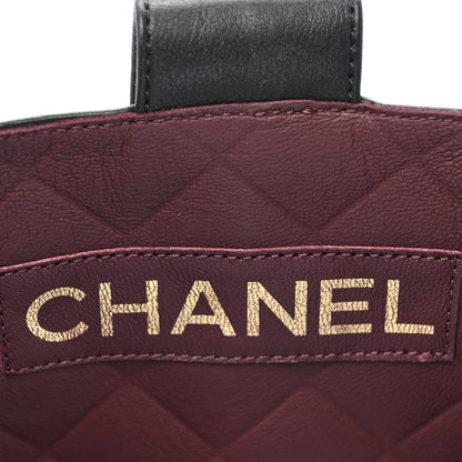 Chanel Calfskin CC Ankle Boots 38 Black 8 of 11