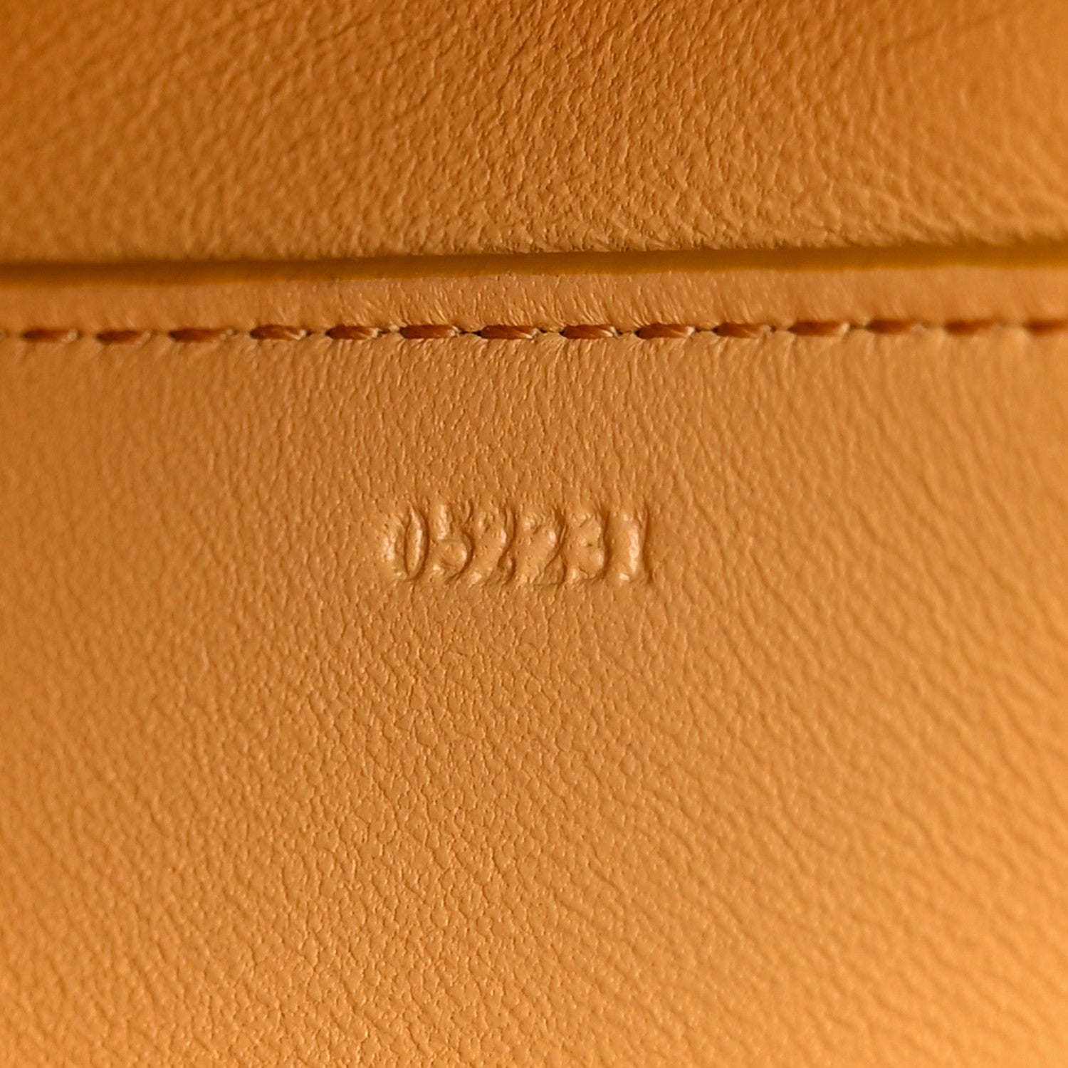 Loewe Lambskin Goya Puffer Bag Oak 8 of 14
