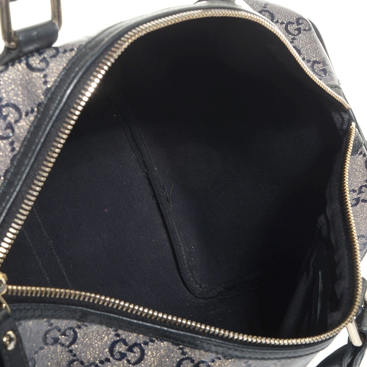 Gucci Crystal Monogram Medium Joy Boston Black 5 of 7