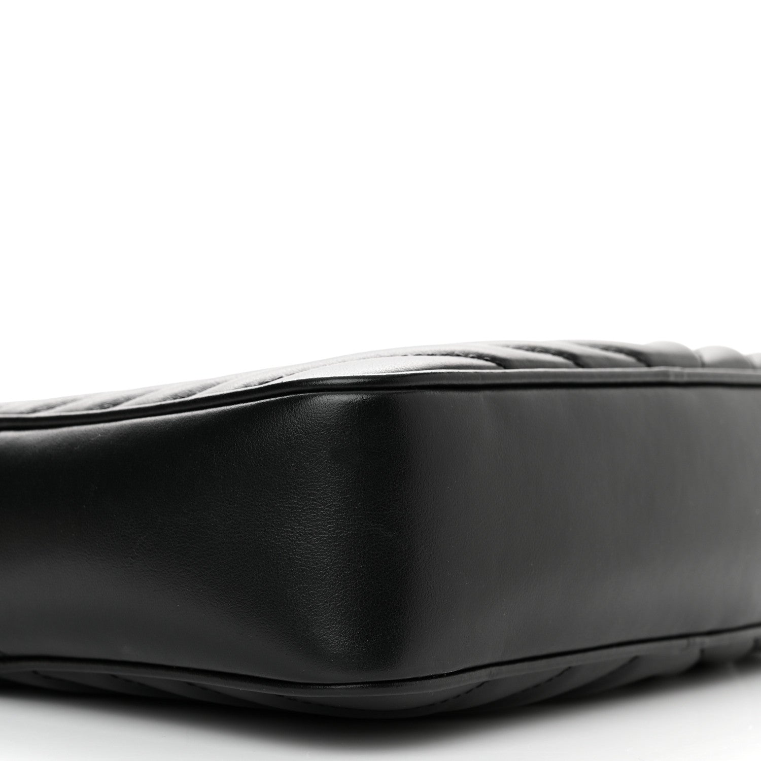 Saint Laurent Calfskin Matelasse Monogram Lou Camera Bag Black 9 of 13