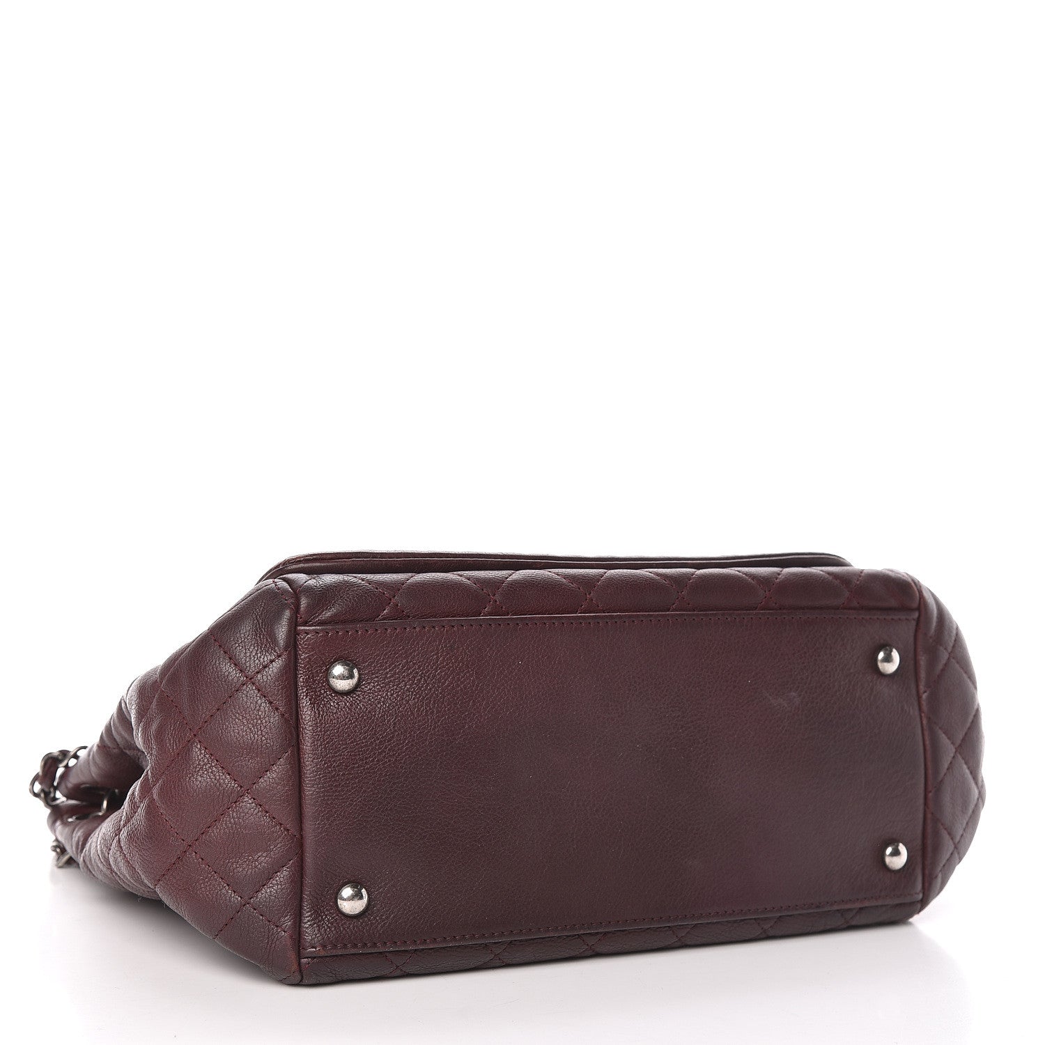 Chanel Calfskin Quilted Istanbul Accordion Flap Burgundy 4 of 20