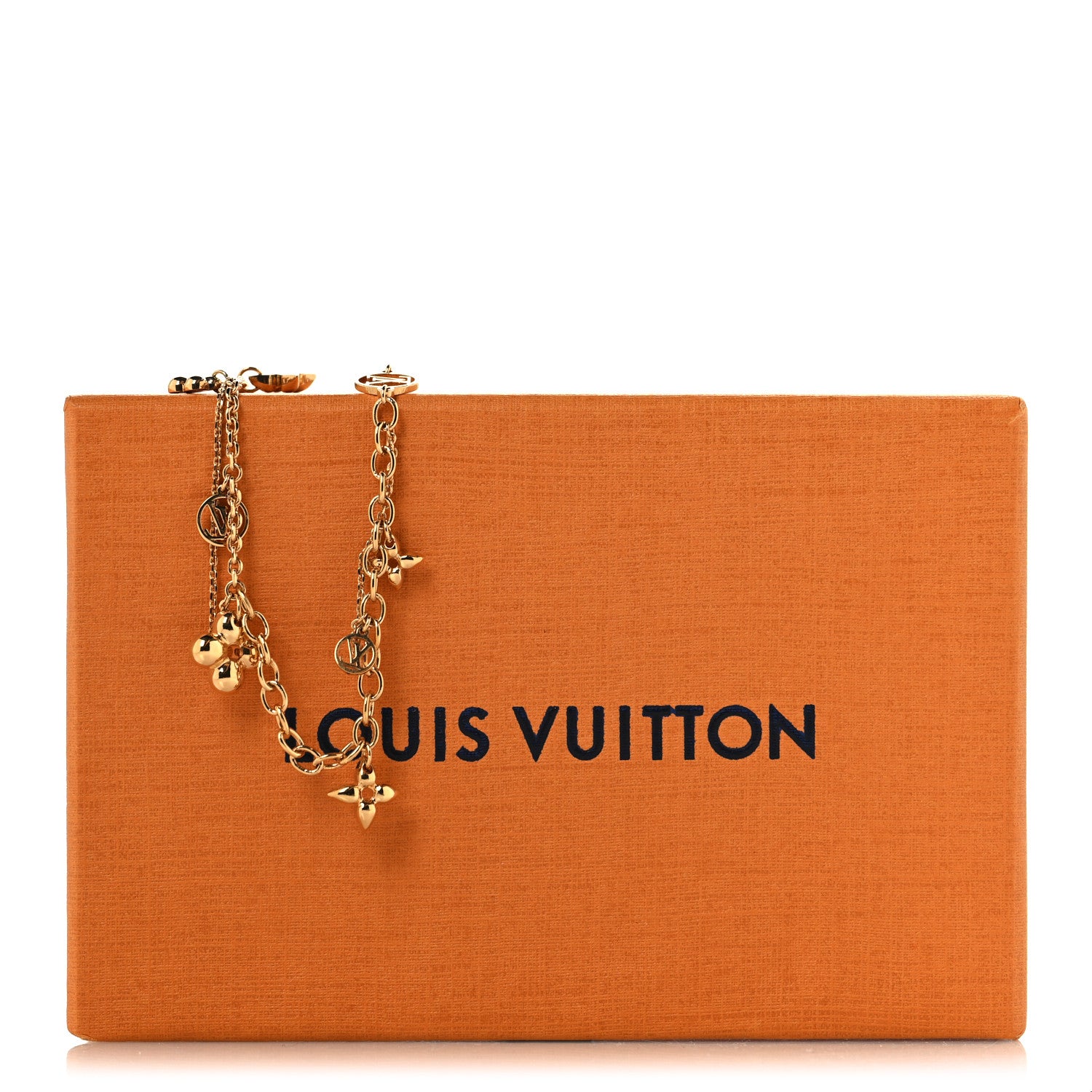 Louis Vuitton Metal Blooming Supple Necklace Gold 7 of 7