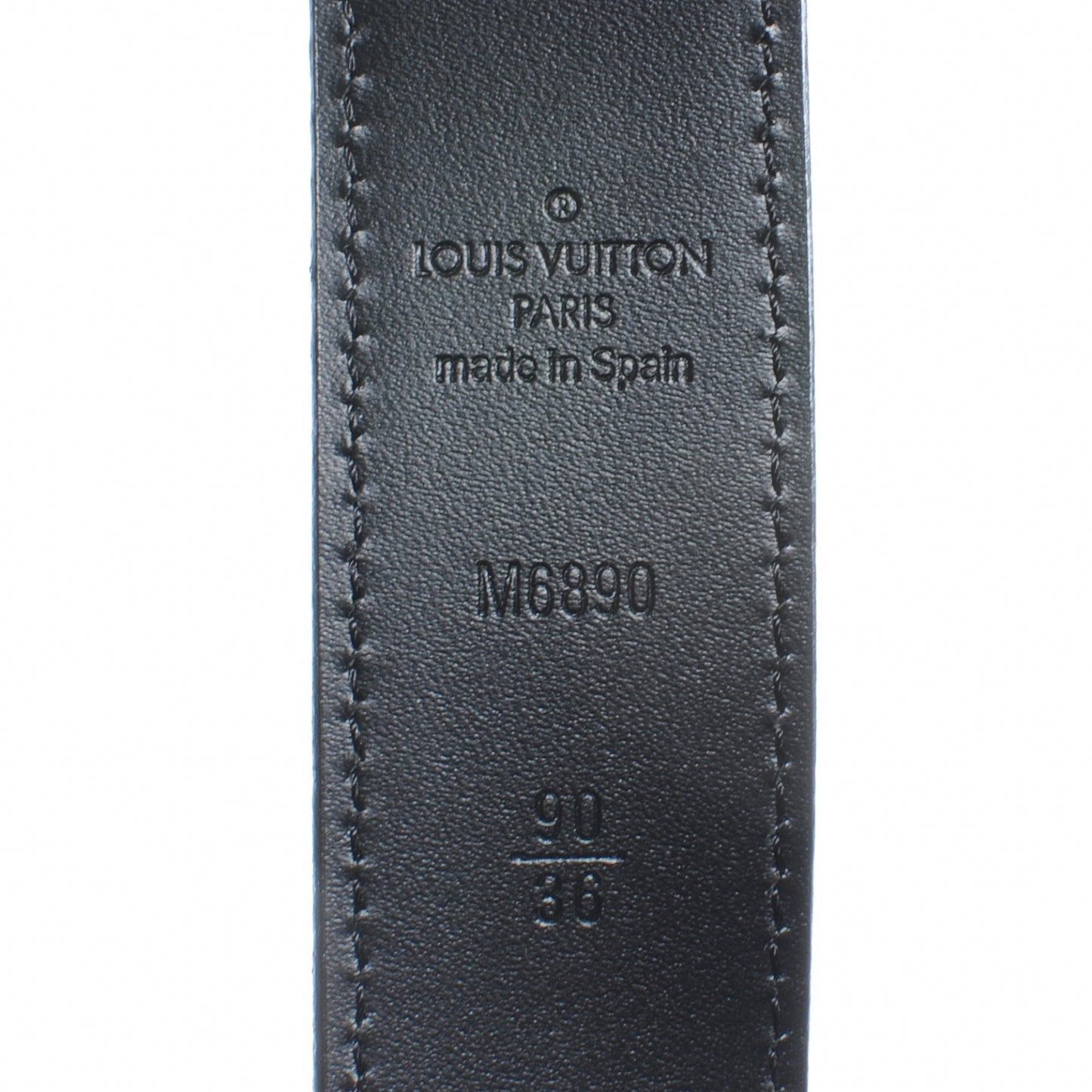 Monogram Multicolor LV Cut Reversible Belt 90 36 Black