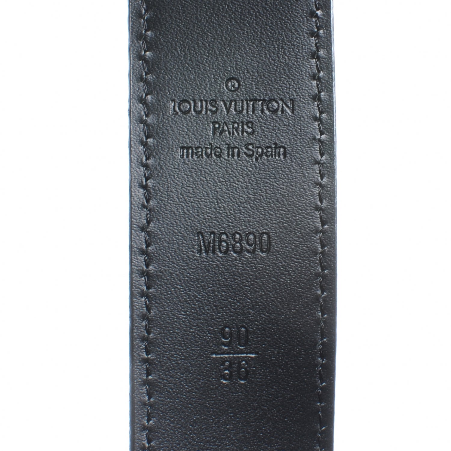 Louis Vuitton Monogram Multicolor LV Cut Reversible Belt 90 36 Black 4 of 5
