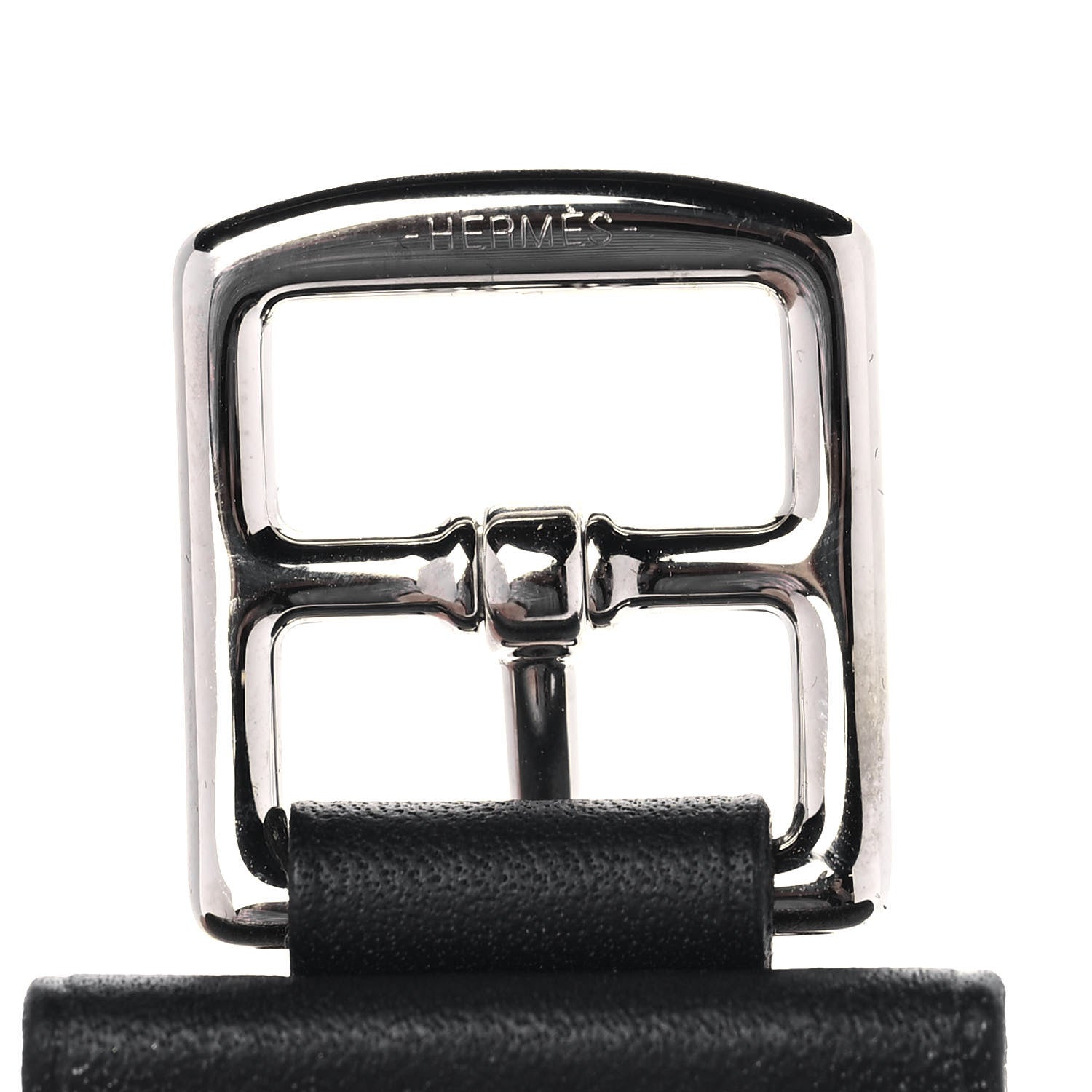 Hermes Toile Sombrero Rivale Cavale Bracelet T3 Black 6 of 8