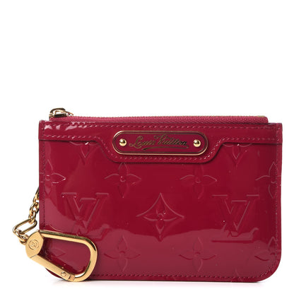 Louis Vuitton Vernis Key Pouch Rose Indien 1 of 7