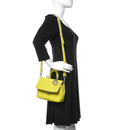 Christian Dior Smooth Calfskin Mini Be Dior Flap Vert Acide 2 of 10