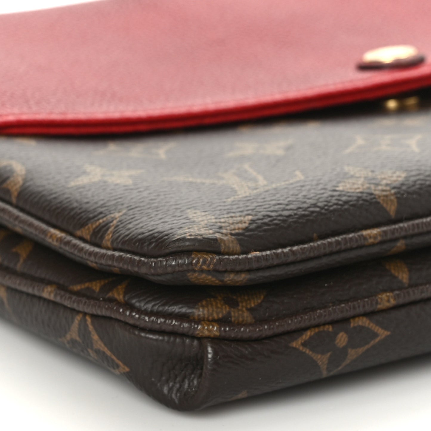 Monogram Twice Pochette Cherry