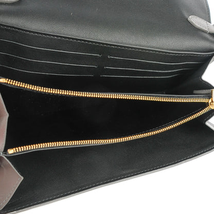 Louis Vuitton Cuir Boudoir Sarah Chain Wallet Gray 7 of 7