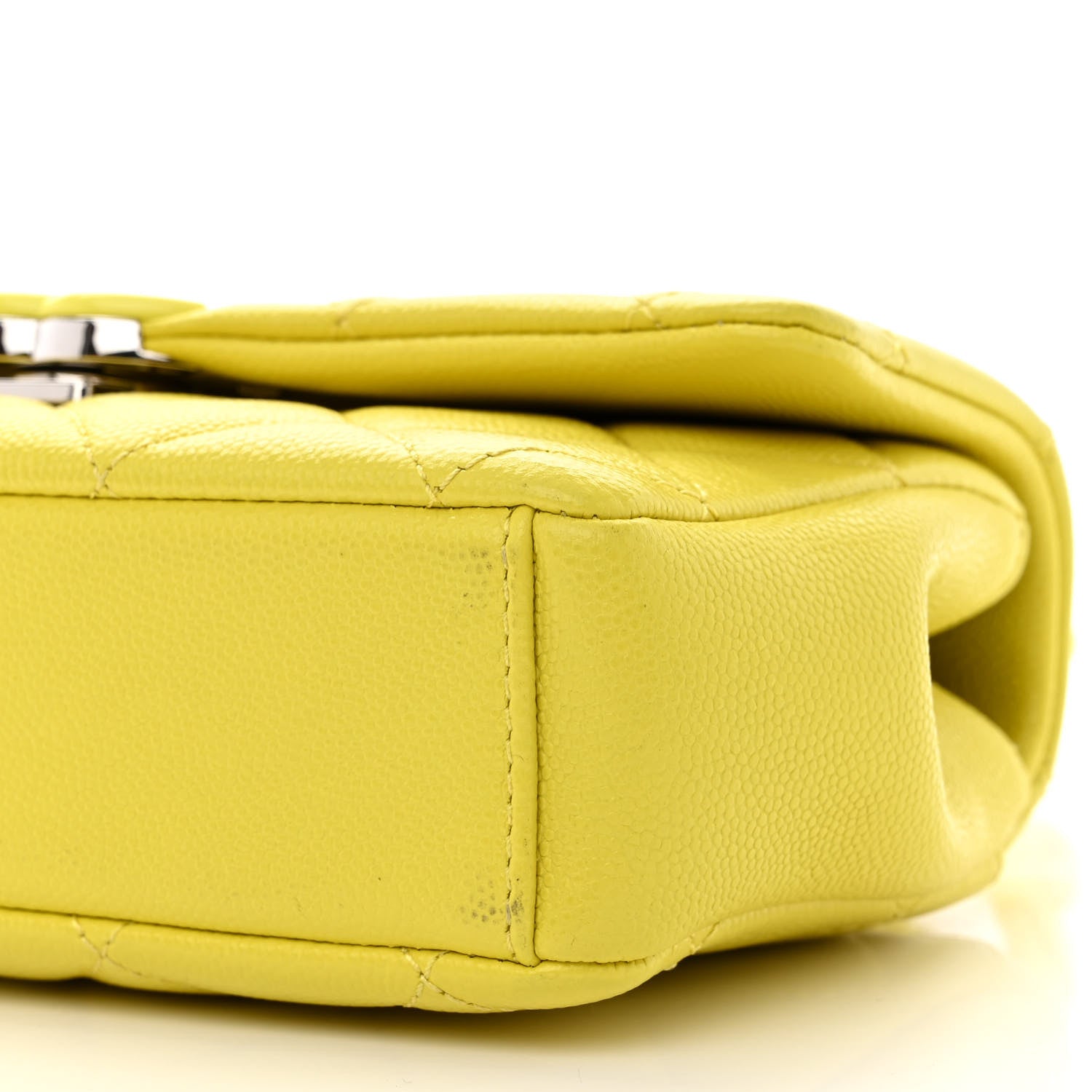 Chanel Caviar Quilted My Everything Small Flap Yellow 10 of 10